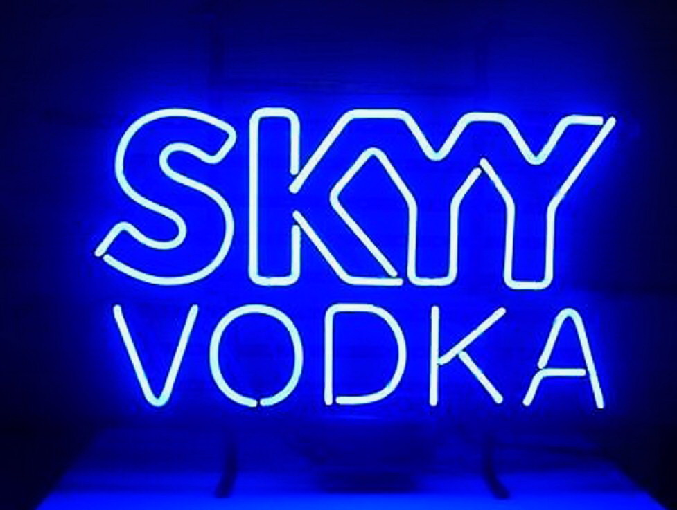 Skyy Vodka Neon Sign